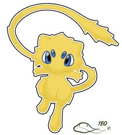 Pokemon Fusion - Mewtik by The-Emerald-Otter on DeviantArt