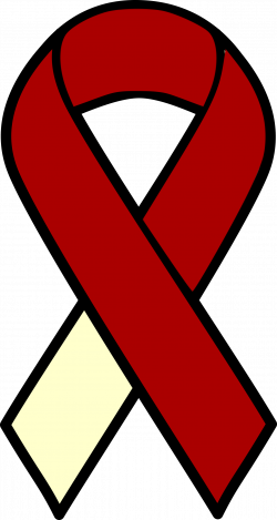 Clipart - Head and Neck Cancer Ribbon