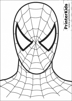 Amazing Spider-Man Pages Printable | Printable Spiderman Mask ...