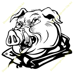 Download harley hog clipart Wild boar Clip art | White,Black ...