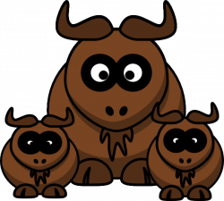 Wildebeest 20clipart | Clipart Panda - Free Clipart Images