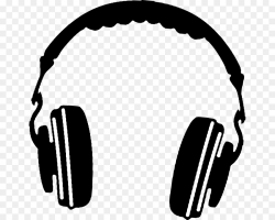 Headphones Silhouette Icon - Headphones Png Clipart png ...