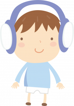 Headphones Cartoon - Boy with headphones 1386*1976 transprent Png ...