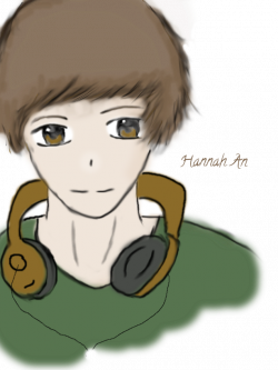 Anime Boy with Headphones by KoreanOtaku on DeviantArt
