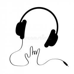 Clipart resolution 800*800 - headphones with cord clipart ...