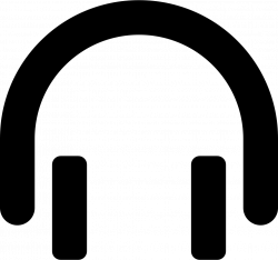 Headphones Music Song Sound Listen Svg Png Icon Free Download (#735 ...