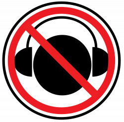 File:No headphones while crossing sign with head.svg - Wikimedia Commons