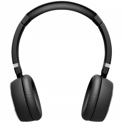 Headphones Wireless Headset - Black wireless headphones png ...