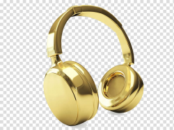 Gold-colored headphones , Headphones , Gold Headphones ...