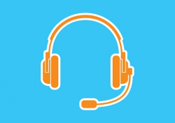 Orange Headphones Icon premium clipart - ClipartLogo.com