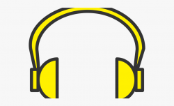 Headphones Clipart Yellow - Head Phones Clip Art Png #133002 ...