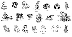 Dogs Clipart - American Headstones