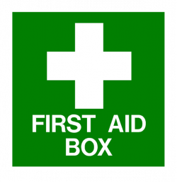 First Aid Box sign transparent background