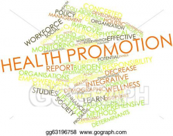 Stock Illustration - Health promotion. Clipart Drawing ...