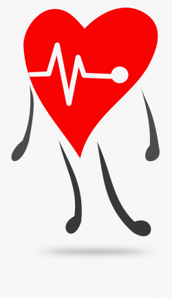 Heartbeat Clipart Healthy - Heart Health Clipart #163687 ...