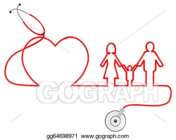 EPS Vector - Family healthcare . Stock Clipart Illustration ...