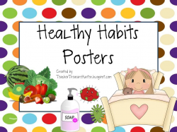 Healthy Habits Posters - Back to School - Health - Dots ...