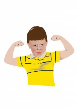 Clipart - healthy child-image tracing