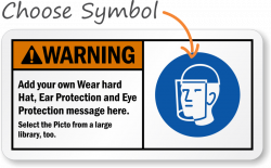 Eye and Ear Protection Signs | Eye & Ear Protection Required