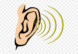 Hearing Sound Sense Human Body - Clipart Sense Of Hearing ...
