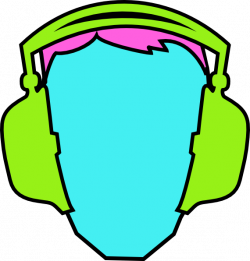 Funky Hearing Protection Clip Art at Clker.com - vector clip art ...