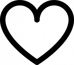 Empty Heart Svg Png Icon Free Download (#158691) - OnlineWebFonts.COM
