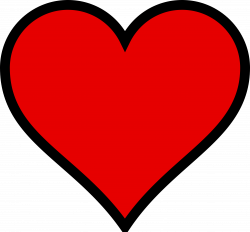 Red Heart Clip Art - Free Clip Art - Clipart Bay