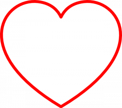Free Outline Of A Heart, Download Free Clip Art, Free Clip Art on ...