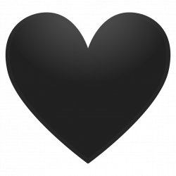 Black heart Icon | Noto Emoji People Family & Love Iconset | Google