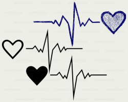 Heartbeat svg/heartbeat clipart/heartbeat svg/heartbeat
