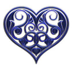 ❣Hearts❣ ‿✿⁀♡♥♡❤ | BLUE HEARTS 2 | Pinterest | Clip art ...