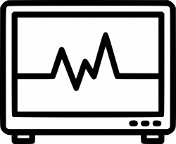 Heartbeat Monitor Svg Png Icon Free Download (#444850 ...
