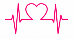 Png Heartbeat Line Transparent - Heart Beat Png, Transparent ...
