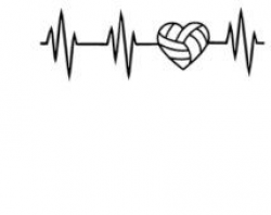 volleyball heartbeat - Google Search | Volleyball ...