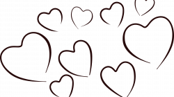 Heart Black And White Clipart 6 - 1969 X 1278 | carwad.net