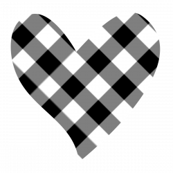 Best Black And White Heart Clipart #20633 - Clipartion.com