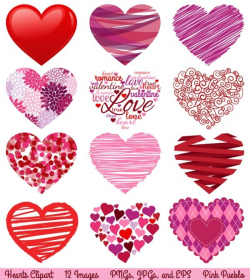 Heart Clip Art - Luvly Marketplace | Premium Design ...