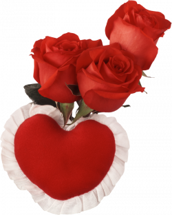 RED HEART AND ROSES | CLIP ART - HEARTS - CLIPART | Pinterest | Clip art
