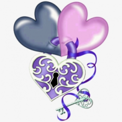 Heat Clipart Key Heart - Love Lock And Key #2291229 - Free ...