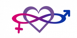 Bisexual Symbol by Little-Horrorz on DeviantArt