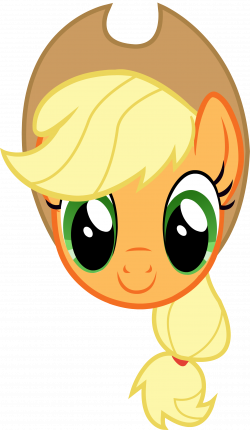 MLP - Applejack Headshot | Headshots of My Little Pony | Pinterest ...