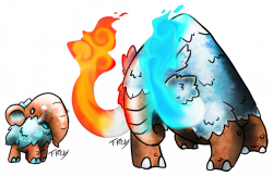Thermal Mammoth Fakemon by T-Reqs on DeviantArt