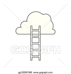 Vector Art - Ladder to heaven. Clipart Drawing gg102081366 ...