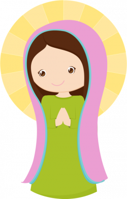 Saint and Virgin Mary Clipart. | Oh My First Communion!