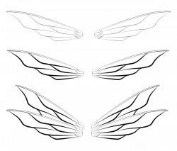 Wings Line Drawing at GetDrawings.com | Free for personal use Wings ...