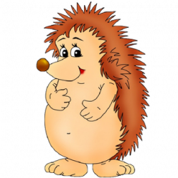 hedgehog clipart free | Funny Hedgehogs - Hedgehog Cartoon Clip Art ...