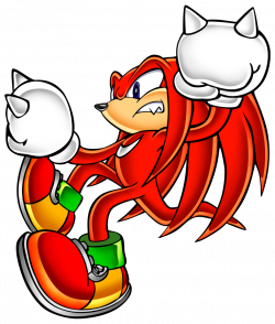 Image - Knuckles the Echidna Adventure.png | Sonic & Tails' Stupid ...