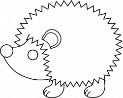 Hedgehog Line Drawing at GetDrawings.com | Free for personal use ...