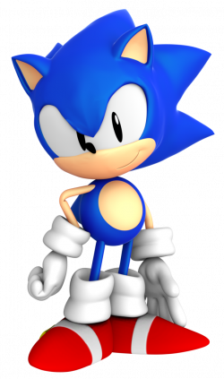 Sonic Mega Drive Pose by BlueParadoxYT | Sonic The Hedgehog ...