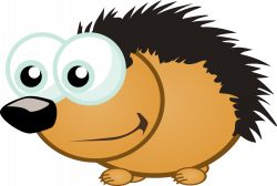 Clipart - Small Hedgehog